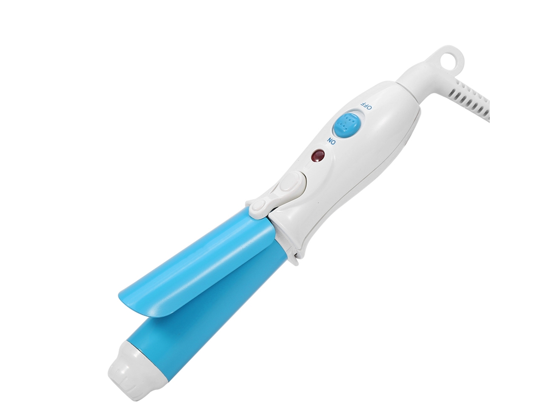 2026 mini Rizador de Pelo Cerâmico com Ondas Profundas Portátil Quente Azul Turmalina