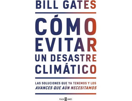 Livro Cómo Evitar Un Desastre Climático de Bill Gates (Espanhol)