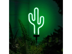 Luz De Estaca Solar De Cacto Com Efeito Neon Led, Decoração Ecológica Para Jardim SUNNY SPACES