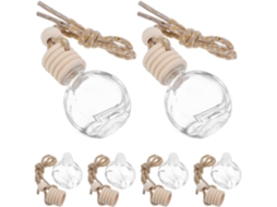 Conjunto De 6 Frascos De Perfume Tipo Pingente, Duráveis, De 10ml, Para Uso Interno, Com Difusor.