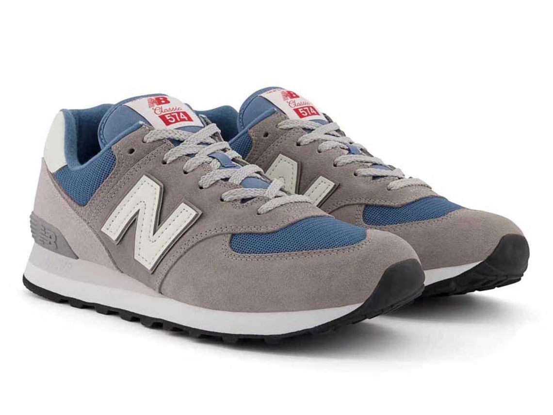 T nis NEW BALANCE 574 Homem 41.5 Azul e Bege Worten.pt