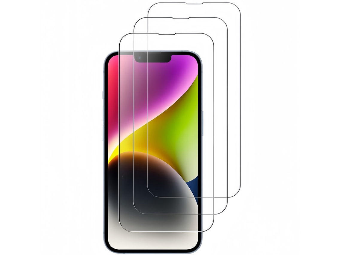 Película De Vidro Temperado V Reel Para Iphone 14 Plus , 3 Peças