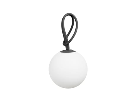 Candeeiro Portátil Bolleke 20X20 Cm Uso Exterior e Interior em Polietileno Fatboypreto 103907