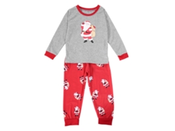 Laxiscreed Pijamas De Natal Para Crianças Com Camisola De Manga Longa E Calças, Conforto E Estilo Festivo