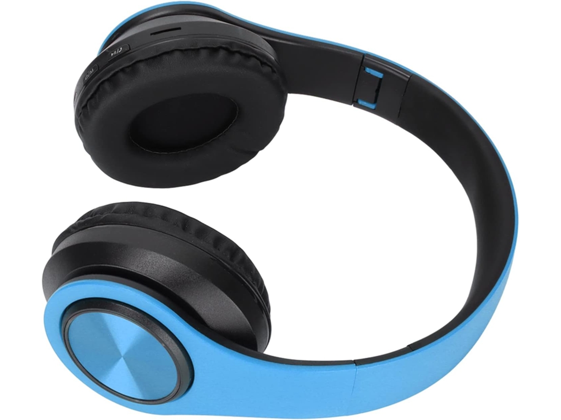 Fone De Ouvido Sem Fio, Supra Auricular, Dobrável, Bluetooth, Com Graves Potentes, Ideal Para Jogos, Viagens, Pc E