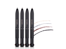 4 Em 1 Lápis De Sobrancelha Impermeável Cores Preto Cinza Café Marrom Kit De Sobrancelha Lápis De Olhos