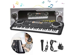 Teclado De Piano Digital Keyboard Instruments Teclado Infantil Com 61 Teclas E Microfone Ly Ebike