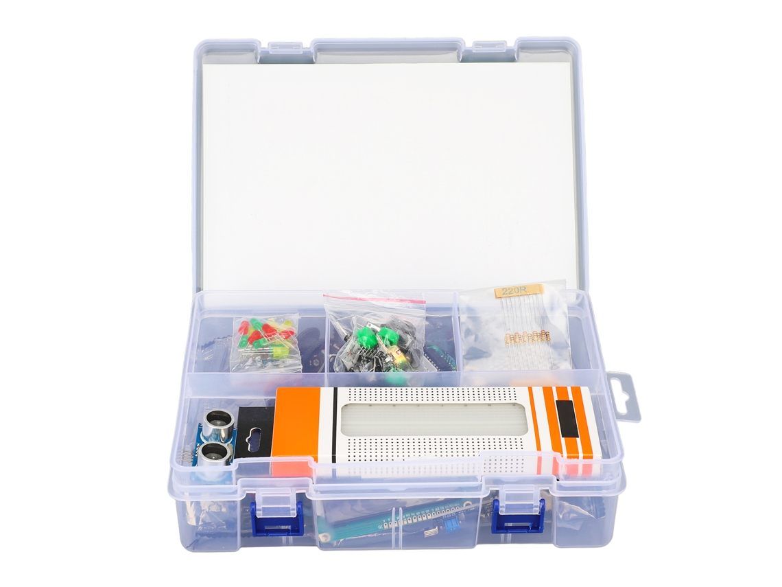 Kit de Placa de Desenvolvimento com Componentes Eletrônicos para Aprendizado e Projetos | S/MARCA