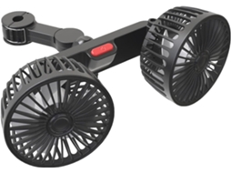 Ventilador Usb Para Banco Traseiro Elétrico Automático