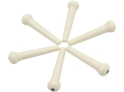 Conjunto De 6 Pinos De Ponte Para Violão Acústico