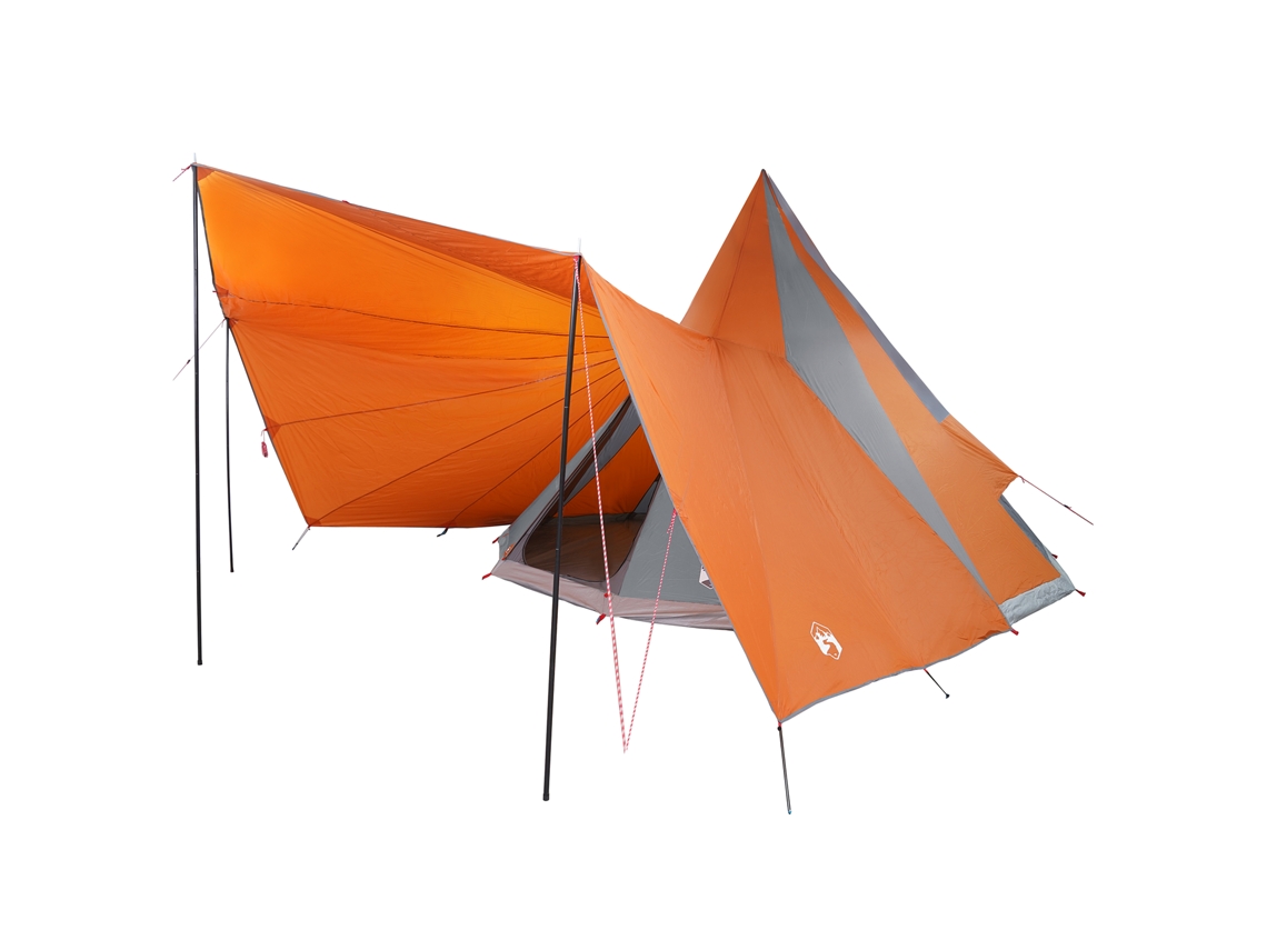 Conjunto 1 Barraca Tipi Vidaxl Cinzento Tafetá (510 X 690 X 330 Cm)