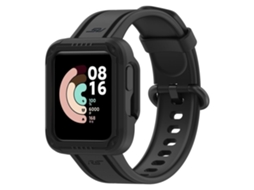 Lurelia Pulseira De Silicone Cor Sólida, Compatível Com Xiaomi Redmi Watch 2 Lite (preta)