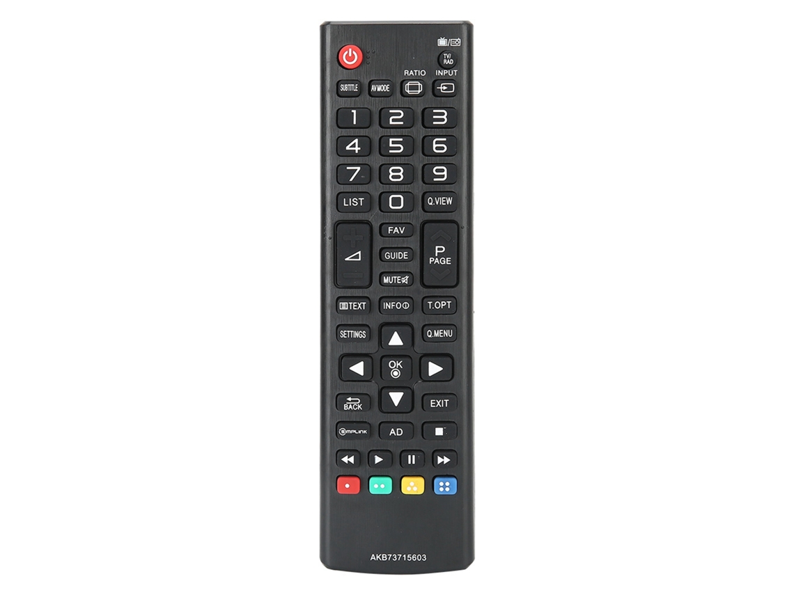 Aetheria controle Remoto Universal para Tv Lg Akb73715603 Lcd Substituição Multifuncional