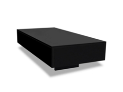 Coffee Table, Coffee Tables Vidaxl Preto Mdf (n/a)