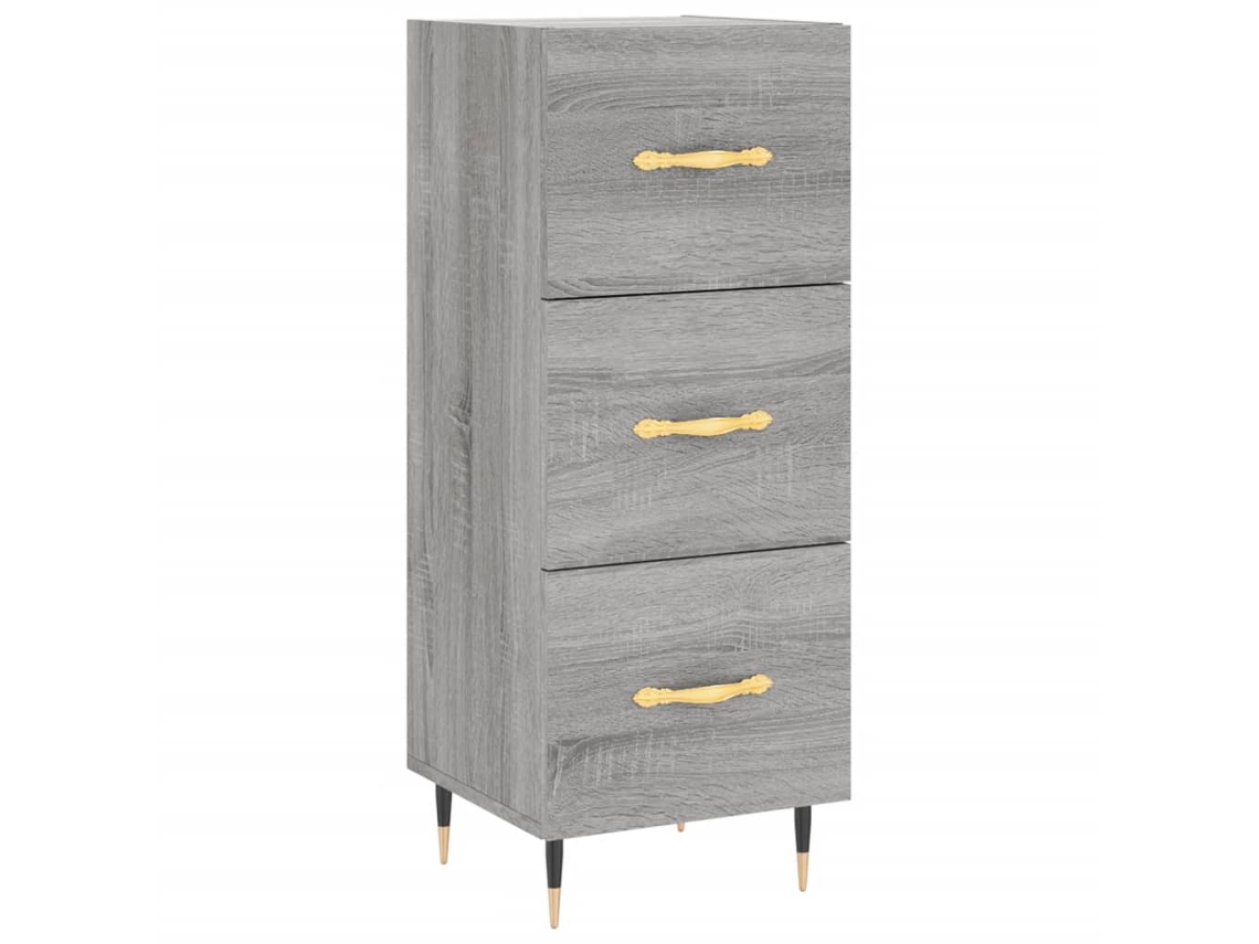 Sideboard, Sideboards Vidaxl Cinzeto Madeira Processada (n/a)