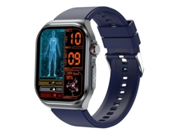 Smartwatch com ECG, Bluetooth, chamadas, monitor de gordura corporal, pressão arterial, glicemia e frequência cardíaca. Bestvite