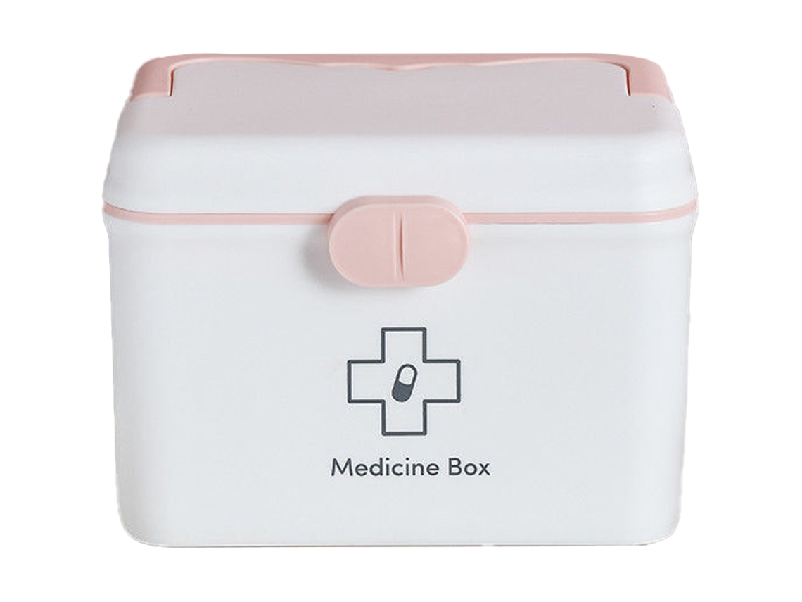 Kit de Primeiros Socorros Portátil Caixa de Armazenamento de Medicamentos Domésticos Pode Ser Usado para Carro Casa Camping Escritório