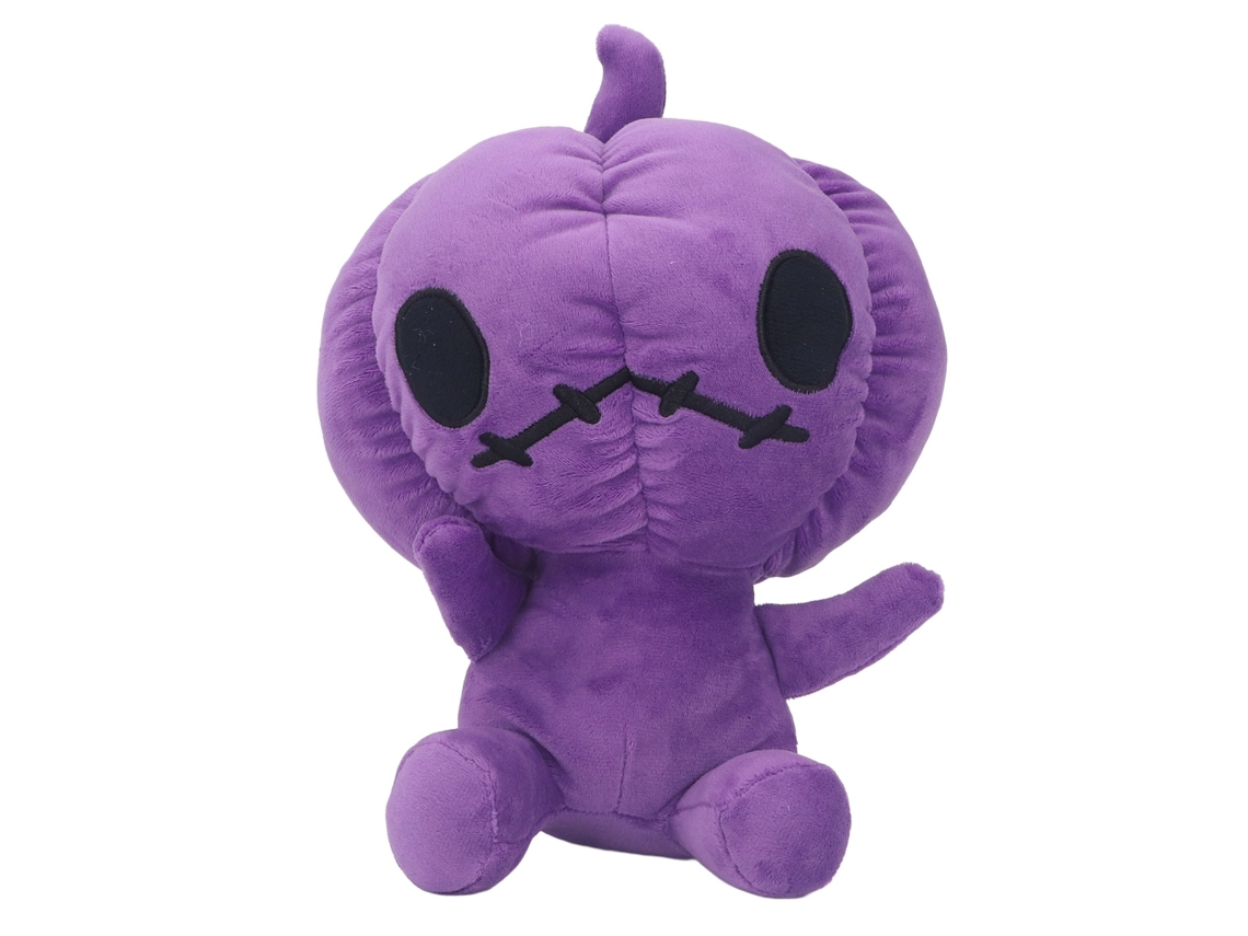 Mali boneca de Pelúcia de Abóbora Halloween Fofa Macia Elástica Decoração Presente 30cm Roxa