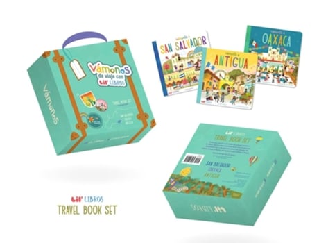 Livro VAMONOS Travel Book Set de Patty Rodriguez e Ariana Stein (Inglês - Capa Dura)