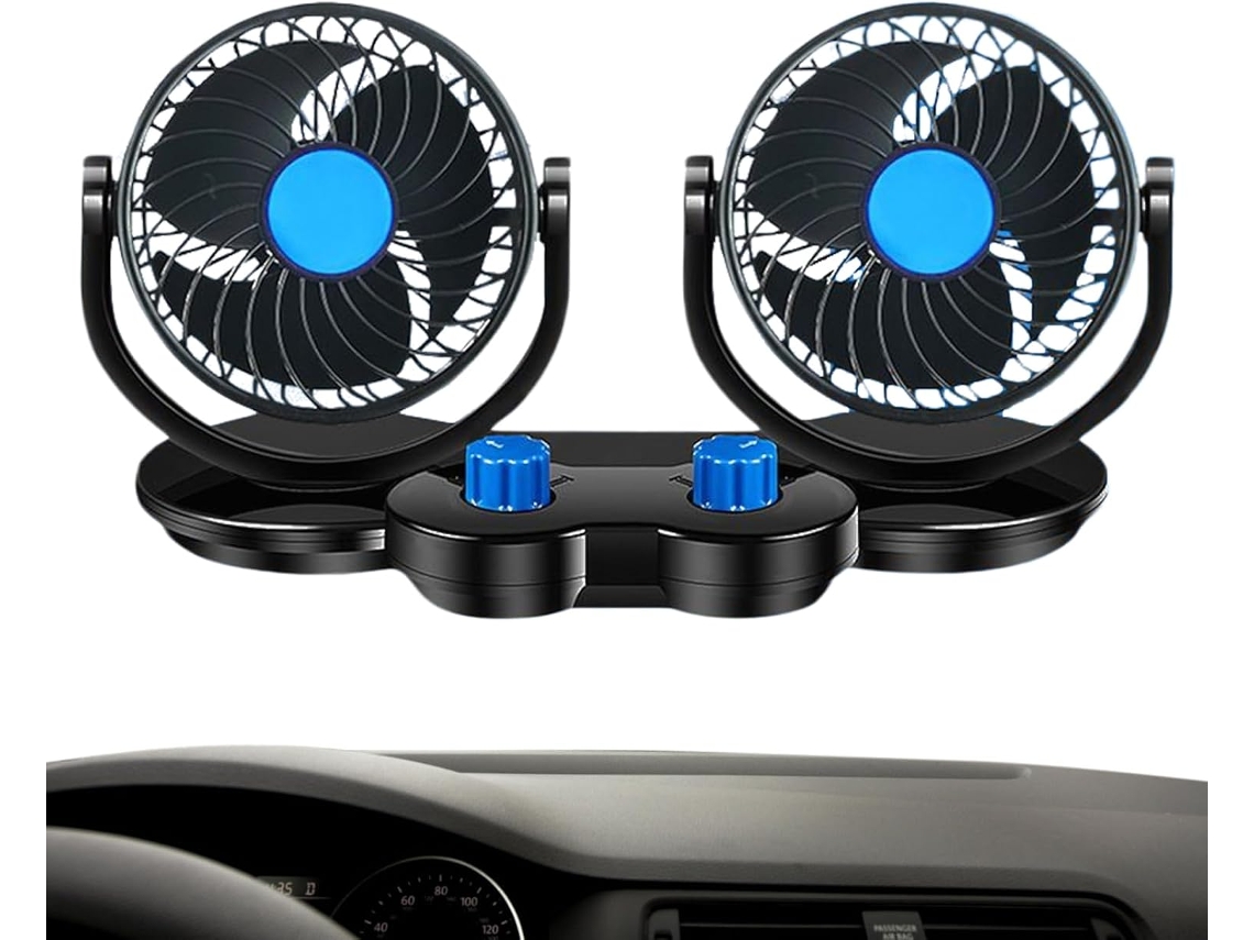 Ventilador De Carro Para Banco Traseiro, Circulador De Ar Silencioso