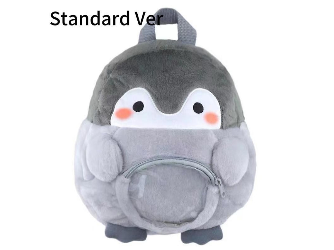 Mochila De Pelúcia De Pinguim Kawaii Para Mulher Jk Lolita Moda Casual Soft 22x23x10cm/35x30x10cm Um 23cm