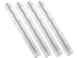 Conjunto De 4 Longas Aço Para Portas Armário, Estilo Piano, Com