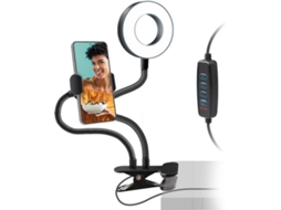 Ring Light SBS TESELFIESPOTRING (Universal - Preto)