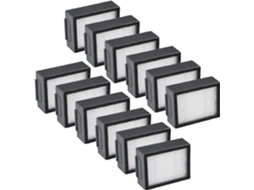 Pacote com 12 Filtros de Reposição para Irobot Roomba I e I7 E5 E6+ J7 V BRILVIBERA