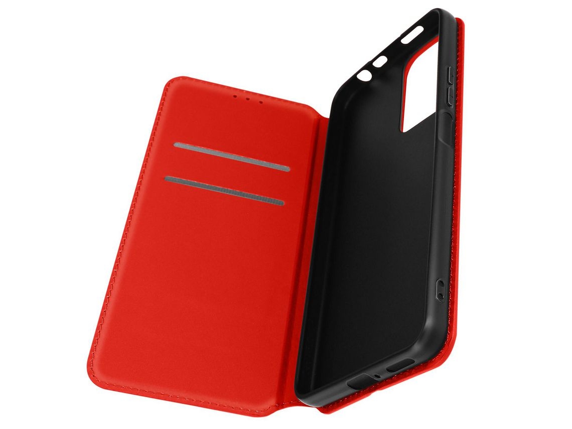Capa Fólio Para Xiaomi Redmi Note 11 Pro Plus Folio-elec-rd-rn11l Vermelho