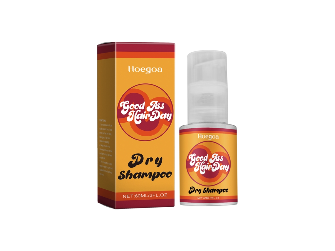 Spray Shampoo Seco Hoega, Cuidado Hidratante e Reparador Sem Enxaguamento LAXISCREED