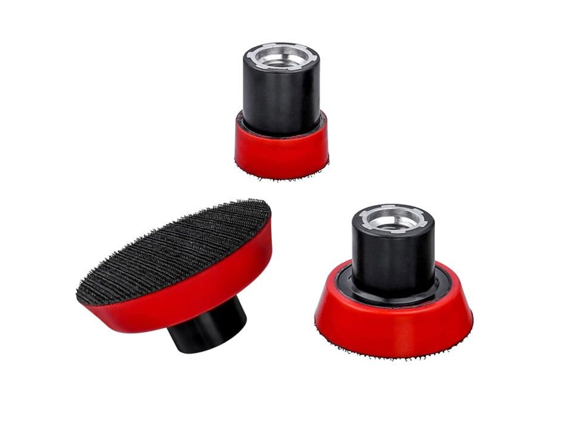 Conjunto de 3 Lixas 25, 50 e 75 Mm com Base M14 BRILVIBERA