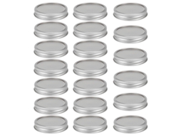Tampas de Frasco de Inox com Vedação 20pcs | S/MARCA