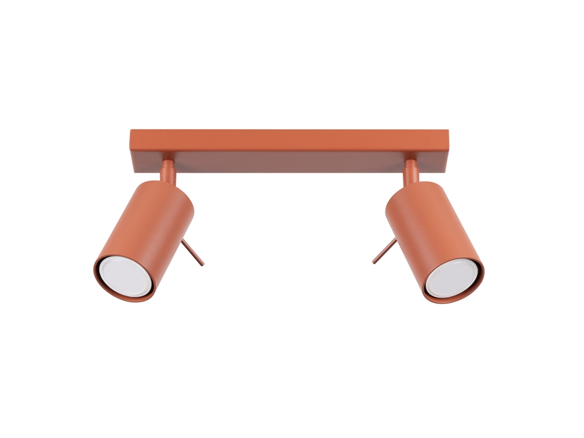 Sollux Sl.1507 Lámpara De Techo Ring 2 Rojo Ocre Ocre Rojo