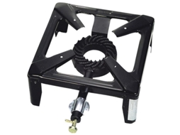 Hornillo gas papillon 4 pies 40x40x16 (alt) cm.