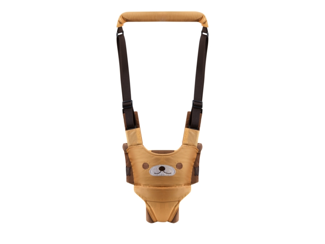 Cinto de Andar para Bebê Tipo Cesto Ajuda de Aprendizagem de Caminhada Ajustável Amarelo XIAOMOYU