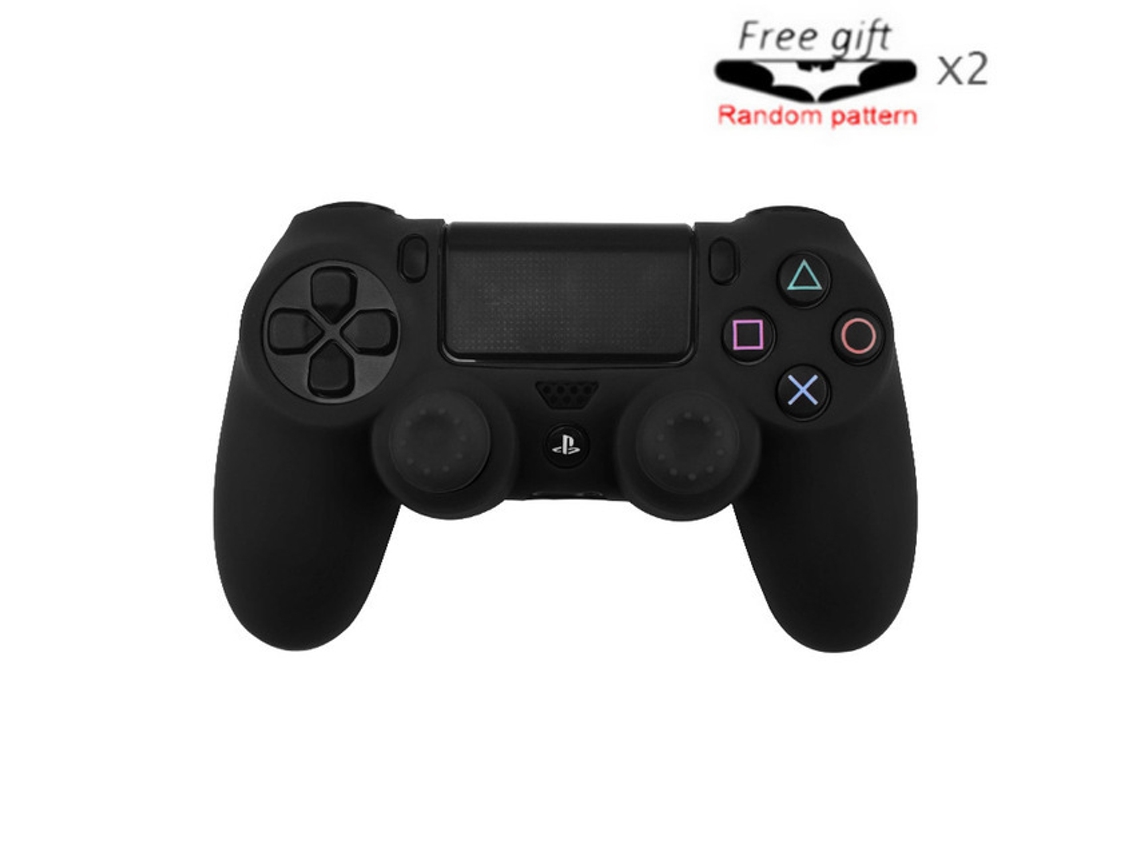 Capa para comando PS4 MOROROR Preto
