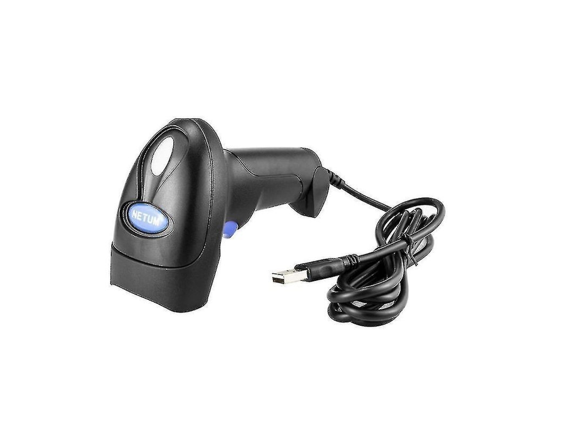 Scanner de código de barras 2D YURU sem fio, resistente a quedas, USB | S/MARCA