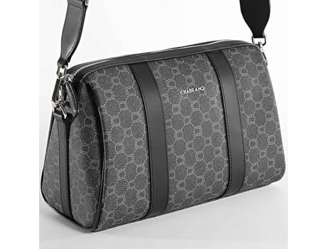 Bolsa Ajustável De Mulher Chabrand Freedom Alça Pele Sintética Preto (29 Cm)