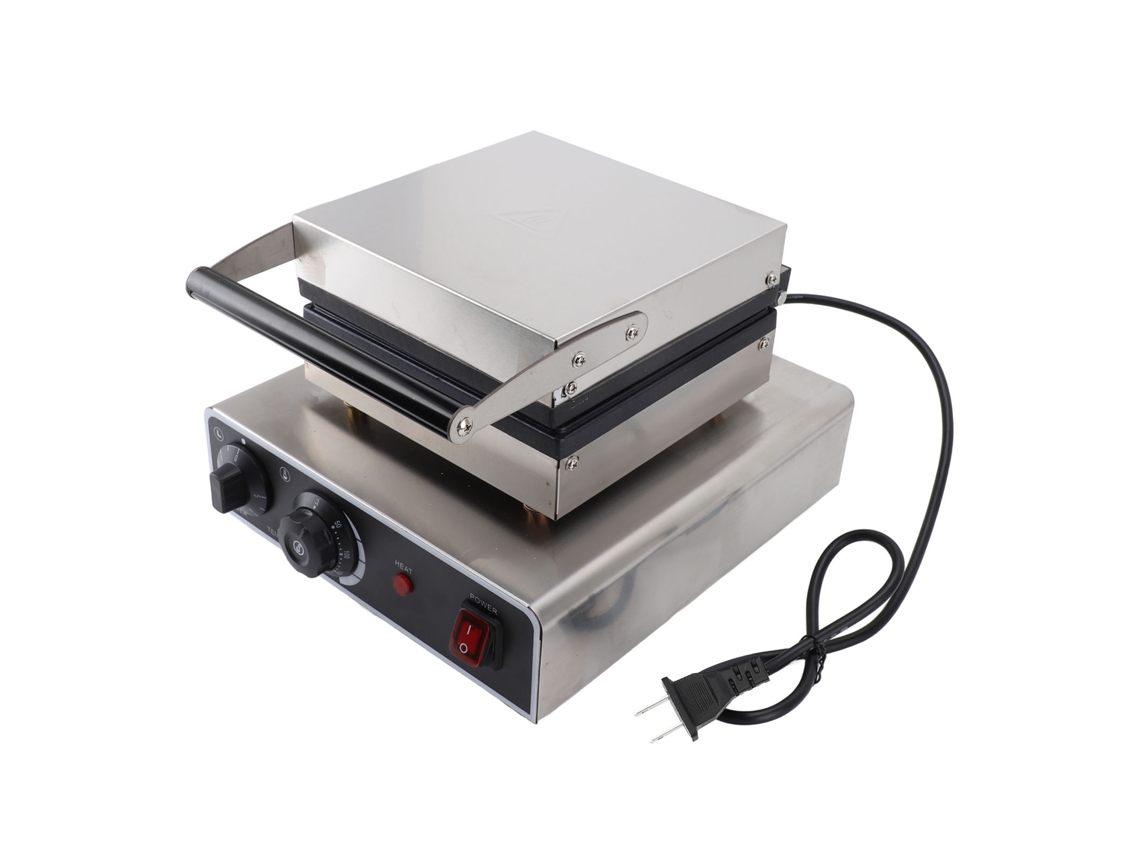 Máquina para Waffles com Aquecimento Rápido 1750w, Dupla Face, 22x22cm, 110v LAXISCREED