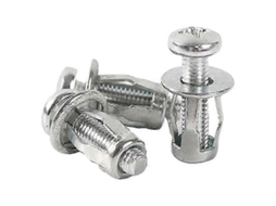 15pcs Parafusos Metal Carro M4 M8 Nozes Pétala Expansivo