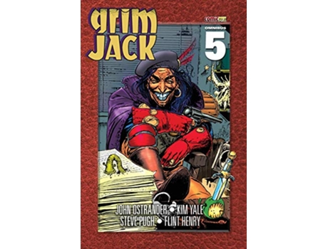 Livro GrimJack Omnibus 5 de John Ostrander (Inglês)