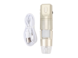 Aetheria microscópio Digital Sem Fio com 8 Leds Ajustáveis 0 1600x 1080p Usb Mão para Android Win os X