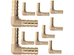 Conjunto De 10 Peças De Conexões De Compressão Para Tubos Pex De 1 Polegada.