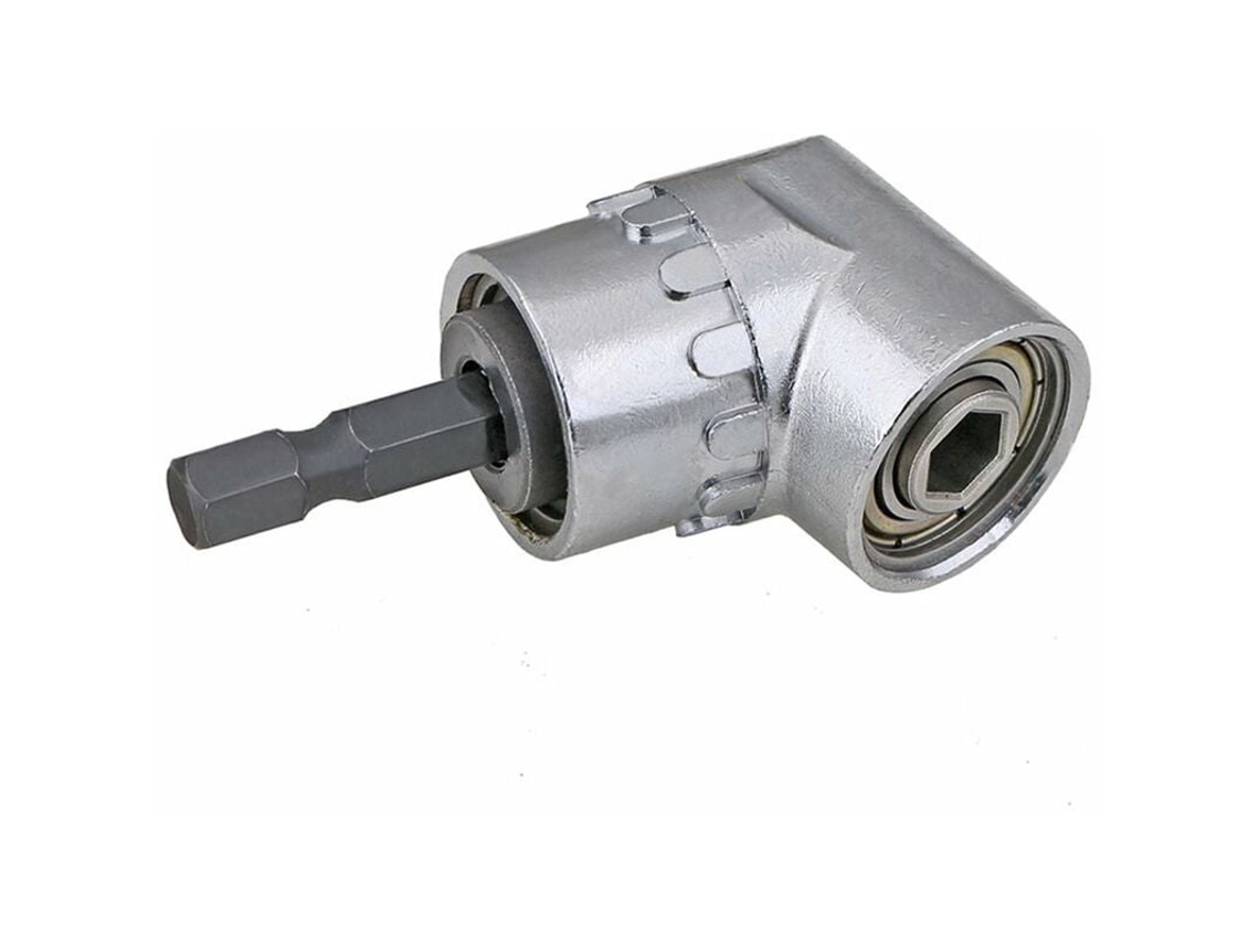 Adaptador De Chave Fenda Com Ângulo Reto 105 Graus Para Furadeira/parafusadeira, Compatível Acessórios Hexagonal 1/4", 6,35 Mm. -aquaforge