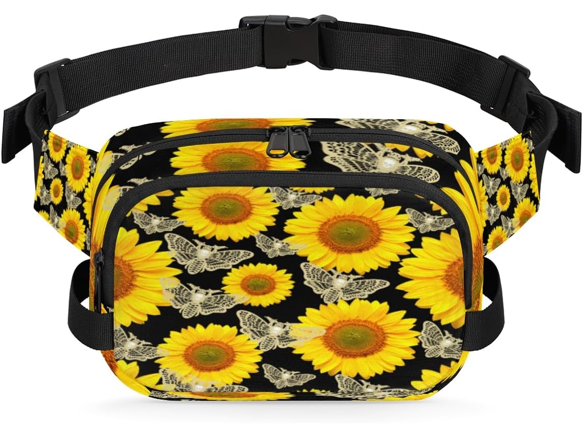 Bolsa AQUAFORGE de Ombro Grande, Estampa de Animais Fogo