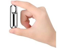 Mini Gravador Ativado Por Voz, Com Usb Recarregável, Pode Ser Usado Para Reprodução De Conferência De Voz 64 Gb Yizhood (prata)