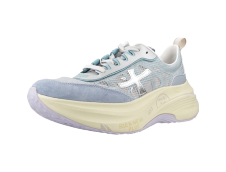 Sapatos De Mulher Premiata Hill Tecido Azul (41)