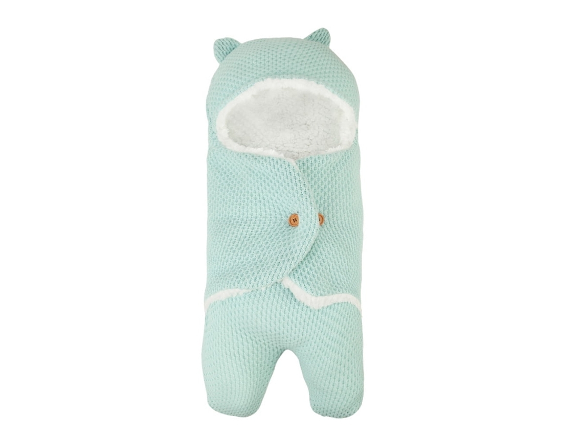 Saco de Inverno para Bebê Cobertor com Capuz e À Prova Vento Engrossado, Ideal para Crianças, Educativo, Durável STELASPLEN