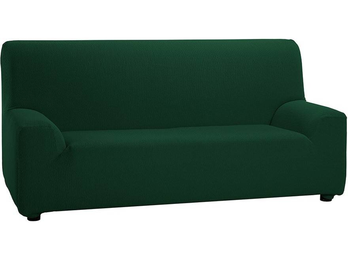 Capa de Sofá TODOPARAMICASA Túnez Verde Garrafa (2 Lugares - 190 cm)
