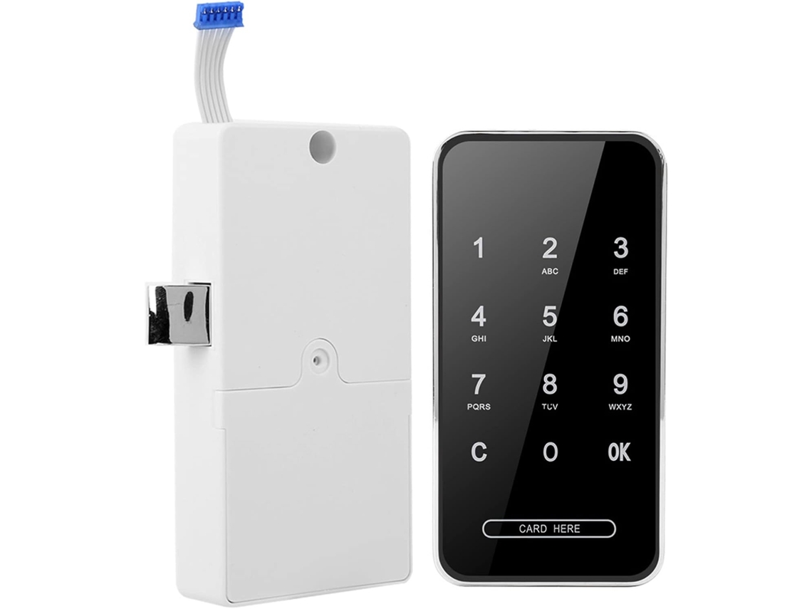 Fechadura Eletrônica Para Armário Cryfokt Com Tela Sensível Ao Toque Rfid, Fechadura Inteligente Avançada Com Senha Sem